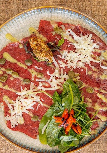 Carpaccio de res